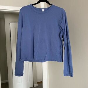 Lululemon classic fit cotton blend LS